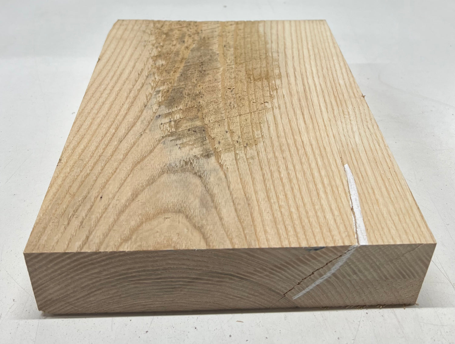 White Ash Lumber Board Wood Blank 11&quot;x 8&quot;x 2&quot; 