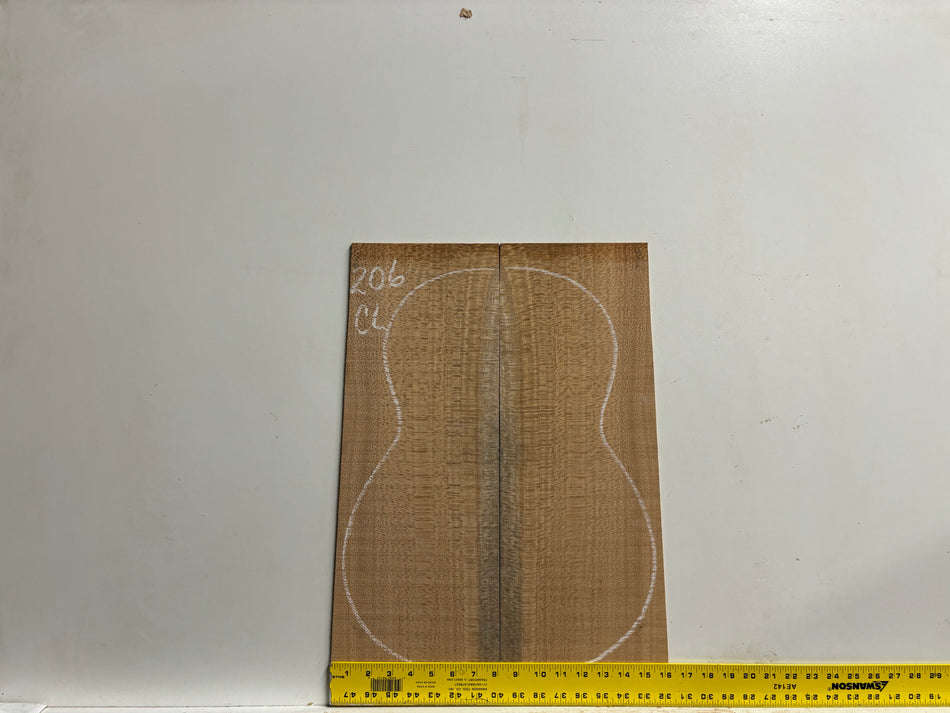 Lacewood Classical Guitar Back & Side Set #206