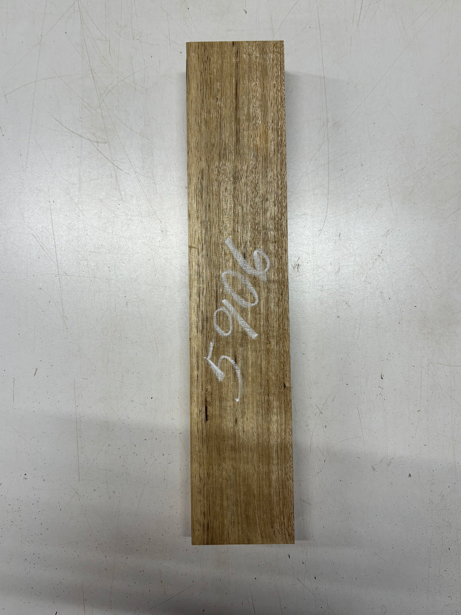 1 Piece, Black Limba Lumber Board Blank 18"x3-5/8"x2"#5906