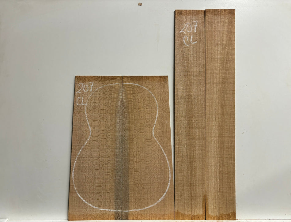 Lacewood Classical Guitar Back & Side Set #207