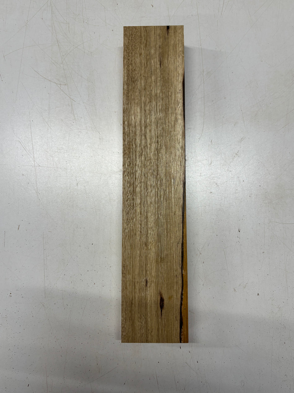 1 Piece, Black Limba Lumber Board Blank 18"x3-5/8"x2"#5906