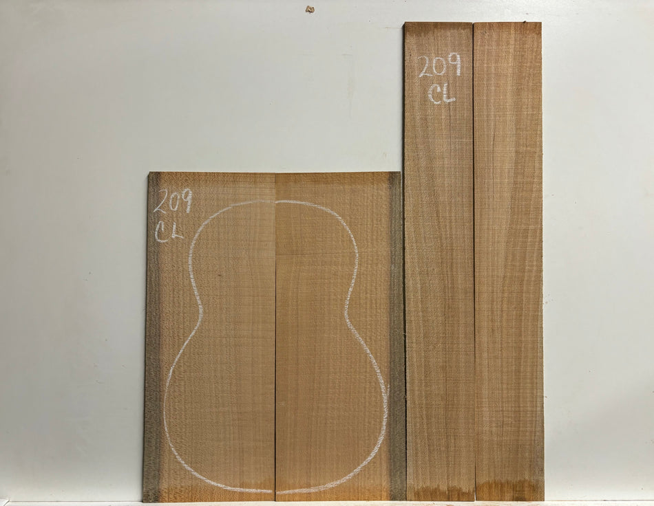 Lacewood Classical Guitar Back & Side Set #209