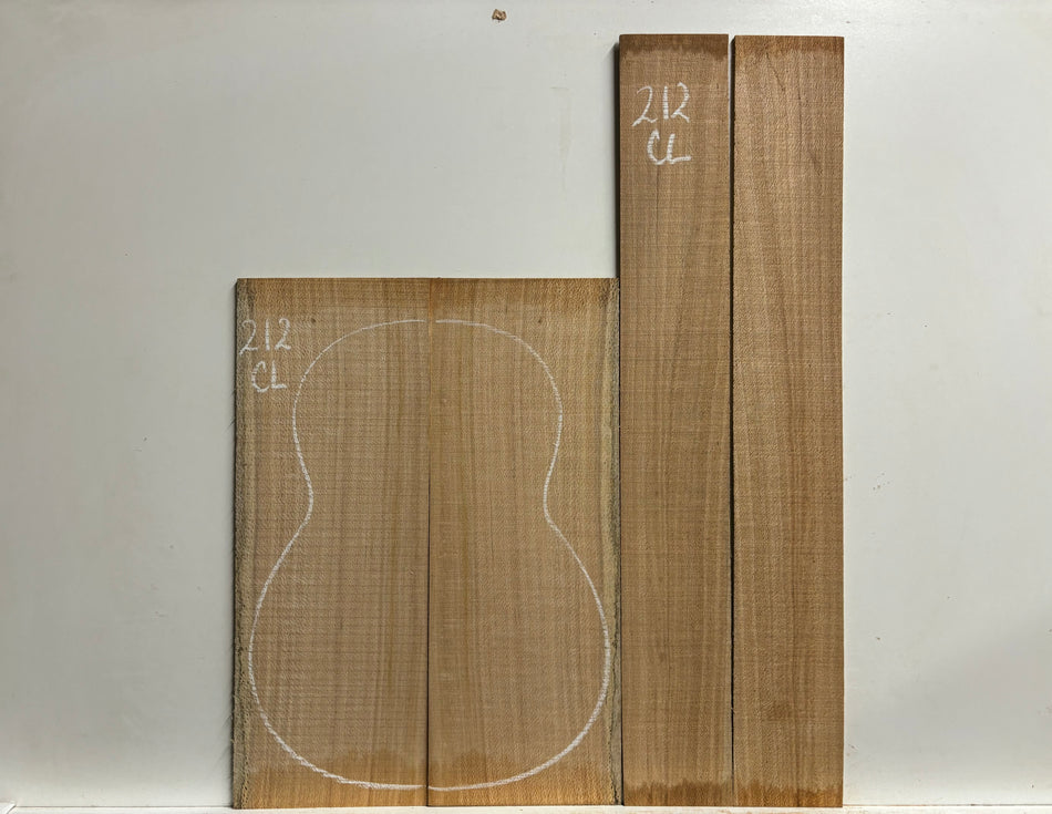 Lacewood Classical Guitar Back & Side Set #212