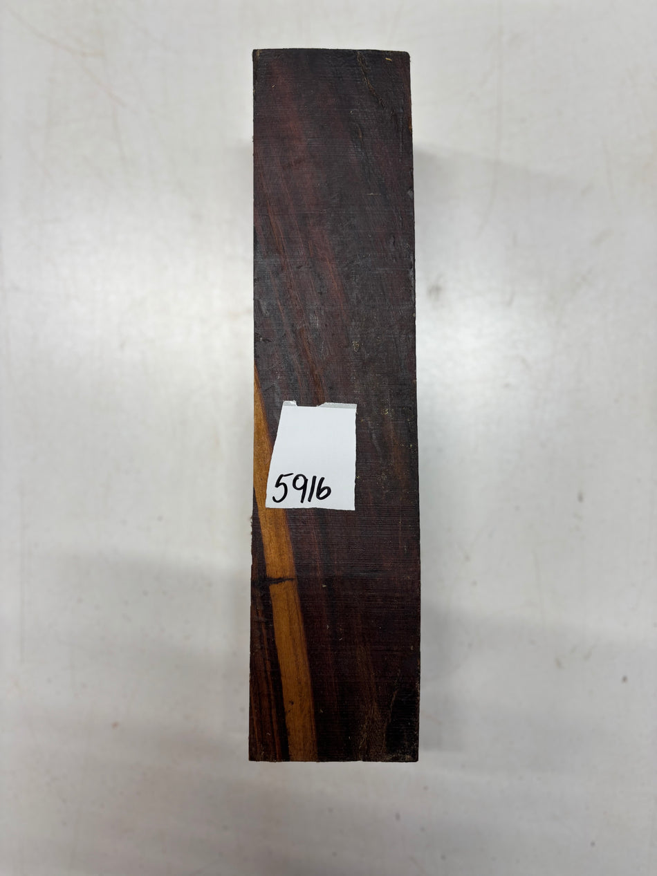 1 Piece, Red Tamarind Pepper Mill Blank 12"x2-7/8"x2-7/8"#5916