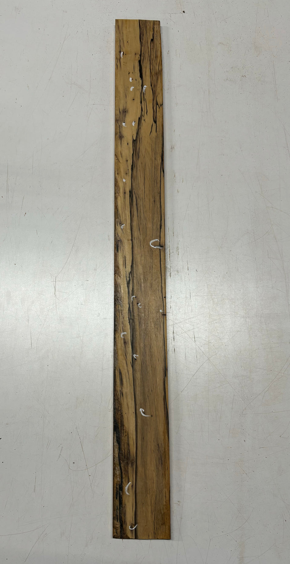 Black and White Ebony Lumber 41-1/2"x 4"x 5/8"#218