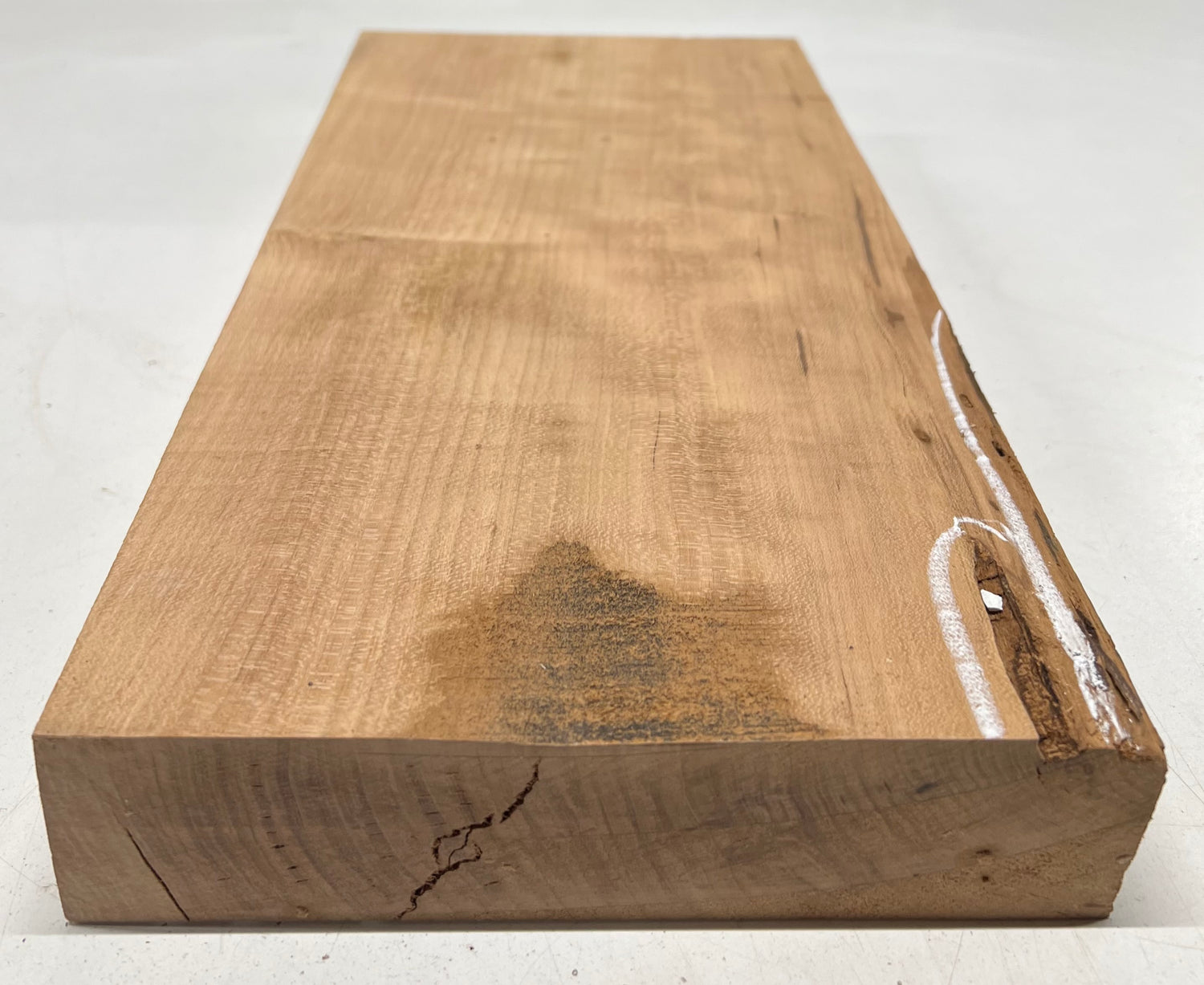Cherry Lumber Board Wood Blank 16-1/2&quot;x 7-3/4&quot;x 1-7/8&quot; 