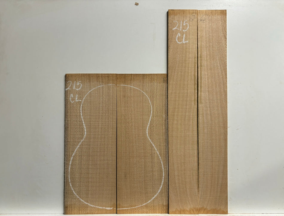 Lacewood Classical Guitar Back & Side Set #215