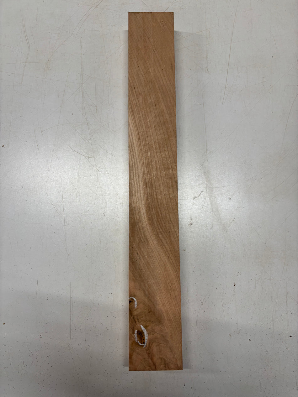 1 Piece, Cherry Guitar Neck Blank 26"x3-1/2"x2"#5922