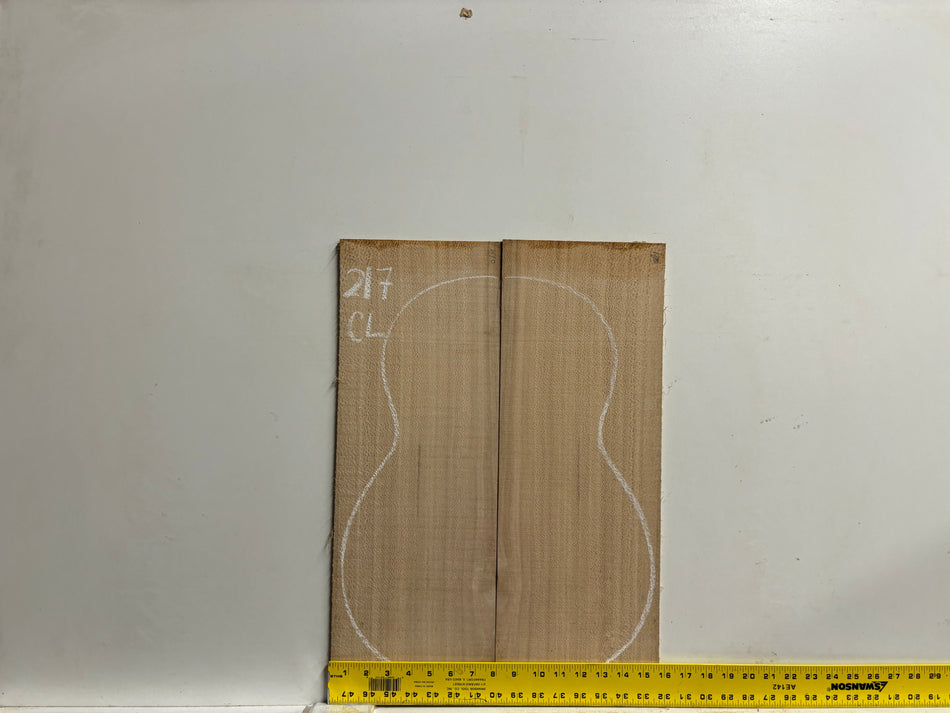 Lacewood Classical Guitar Back & Side Set #217