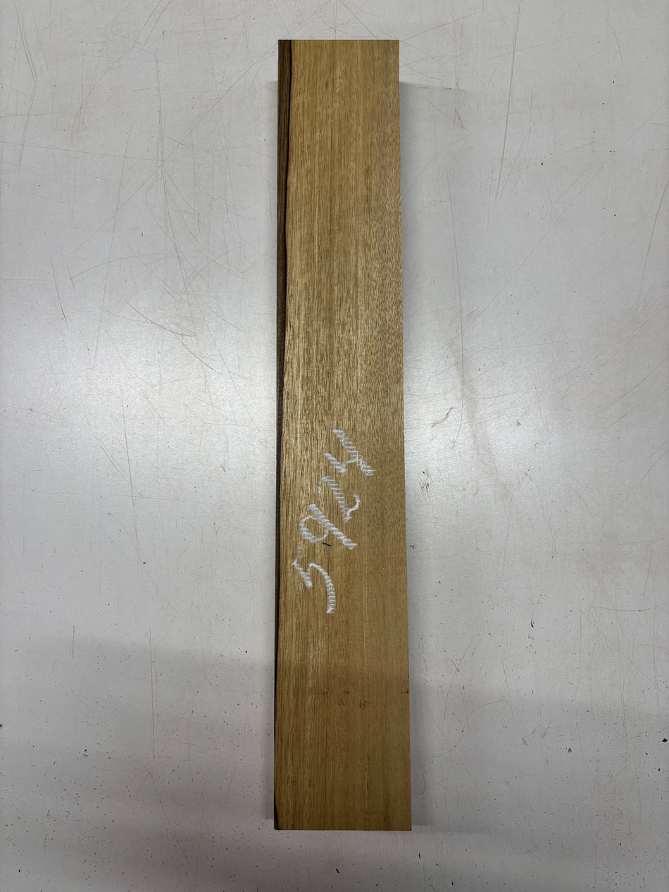 1 Piece, Black Limba Lumber Board Blank 24"x3-7/8"x1-7/8"#5924
