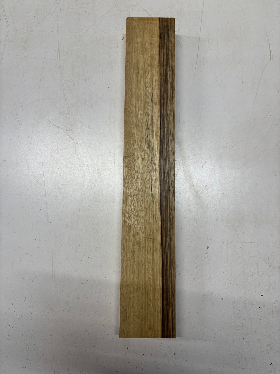 1 Piece, Black Limba Lumber Board Blank 24"x3-7/8"x1-7/8"#5924