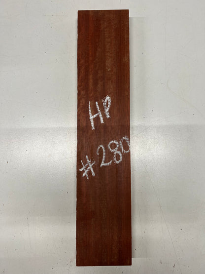 Bloodwood Lumber Board Wood Blank 18-1/2&quot;x 4&quot;x 1&quot; 