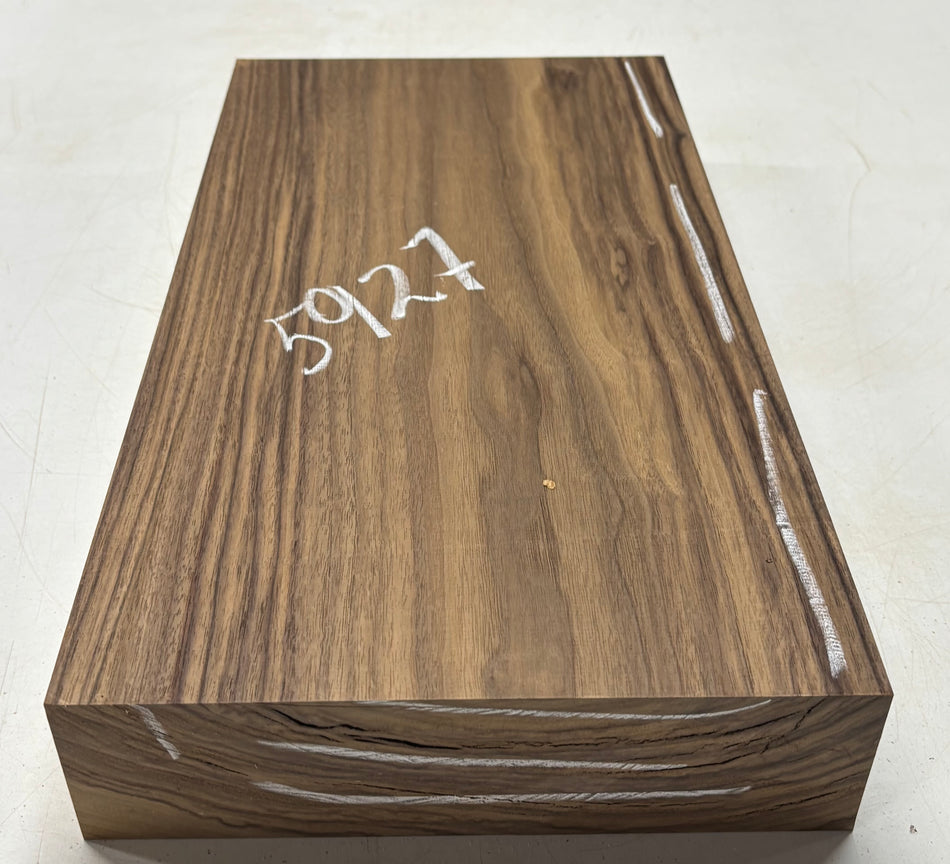 1 Piece, Black Walnut Lumber Board Blank 20"x10-1/2"x2-3/4"#5927