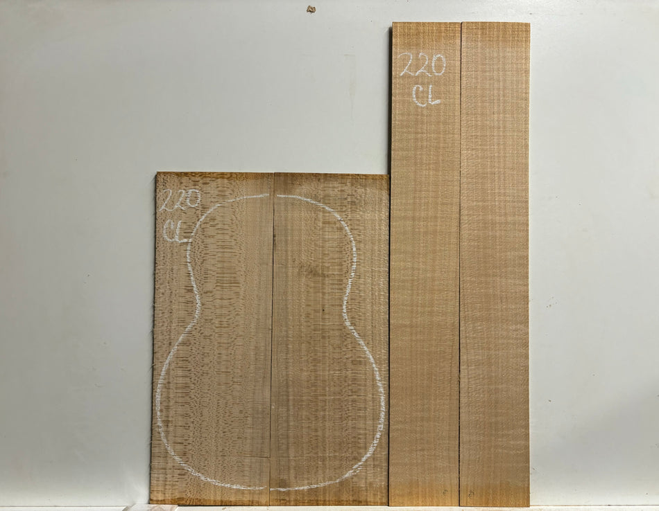 Lacewood Classical Guitar Back & Side Set #220