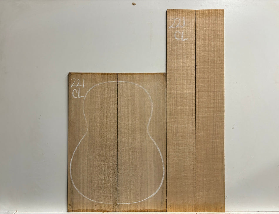 Lacewood Classical Guitar Back & Side Set #221