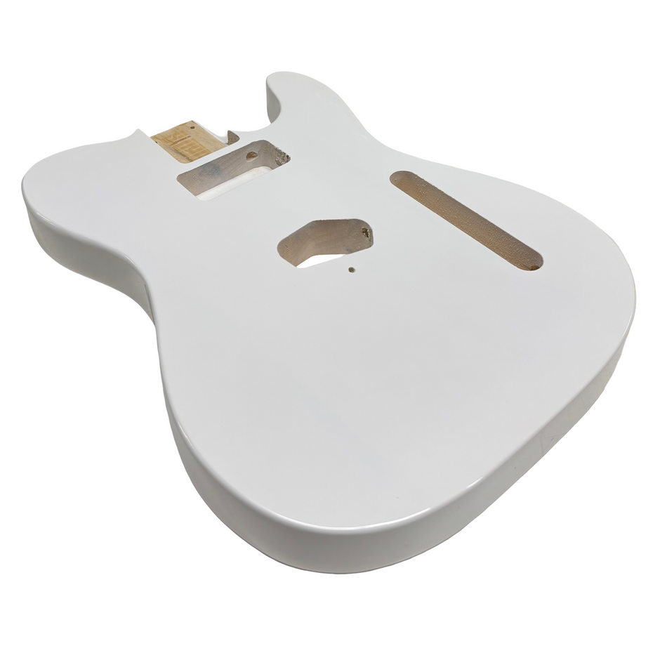 JOBOIS TL Style Finished Guitar Body- Olympic White