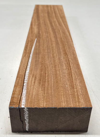 African Mahogany Lumber Board Wood Blank 20&quot;x4&quot;x 2&quot; 