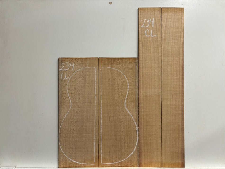 Juego de fondo y aros de guitarra de grado AAAA Dreadnought de palisandro de la India Oriental #61 