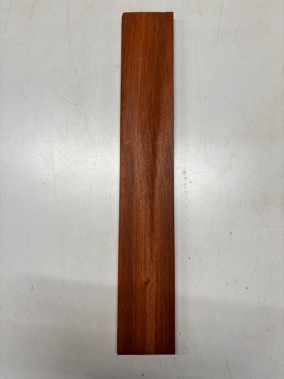 1 Piece, Padauk Thin Stock Lumber 24"x3-7/8"x5/8"#5954