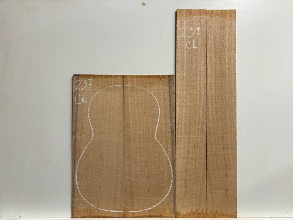 Juego de fondo y aros de guitarra de grado AAAA Dreadnought de palisandro de la India Oriental #61 