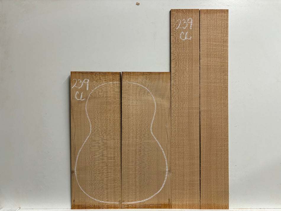 Juego de fondo y aros de guitarra de grado AAAA Dreadnought de palisandro de la India Oriental #61 