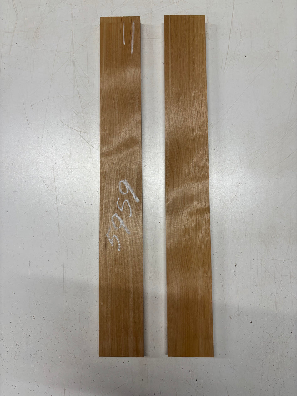2 Pack, Red Alder Thin Stock Lumber 24"x3"x3/4"#5959