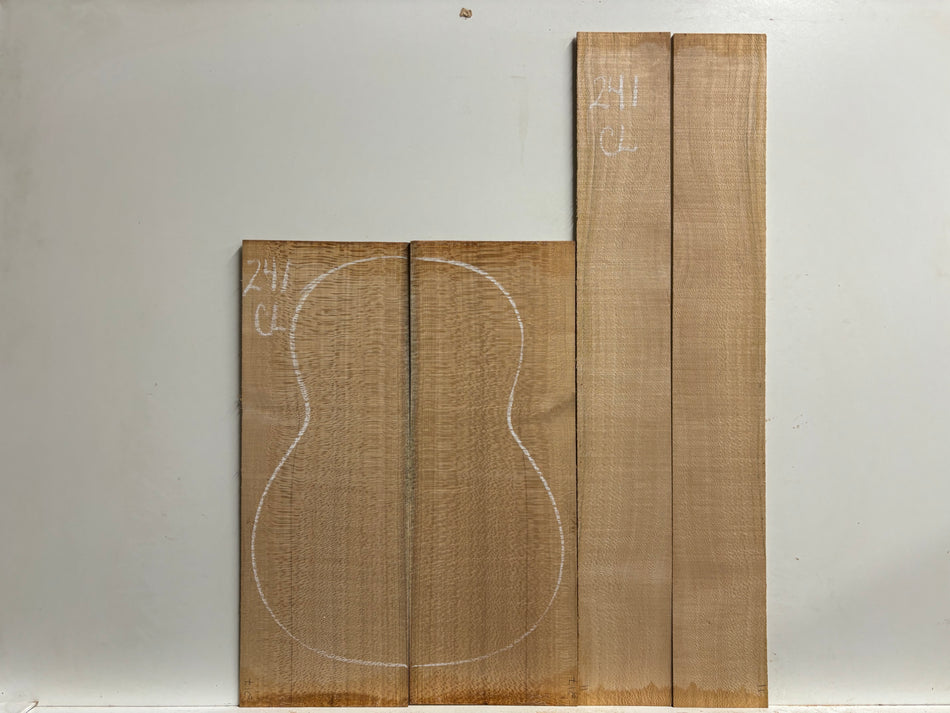 Juego de fondo y aros de guitarra de grado AAAA Dreadnought de palisandro de la India Oriental #61 