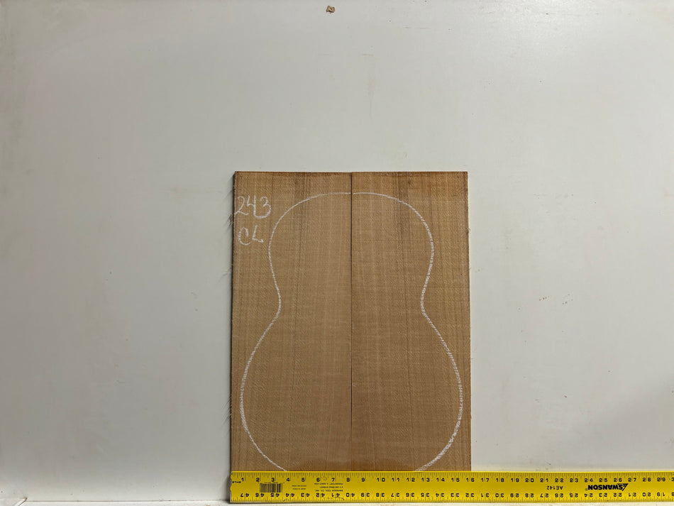 Juego de fondo y aros de guitarra de grado AAAA Dreadnought de palisandro de la India Oriental #61 