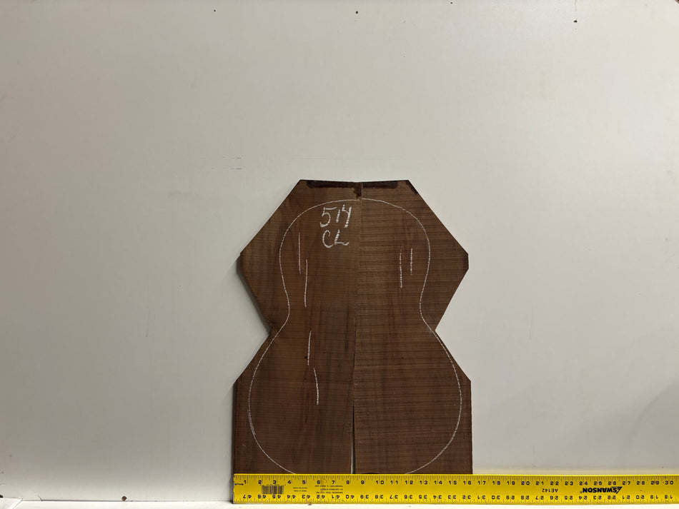 Juego de fondo y aros de guitarra de grado AAAA Dreadnought de palisandro de la India Oriental #61 