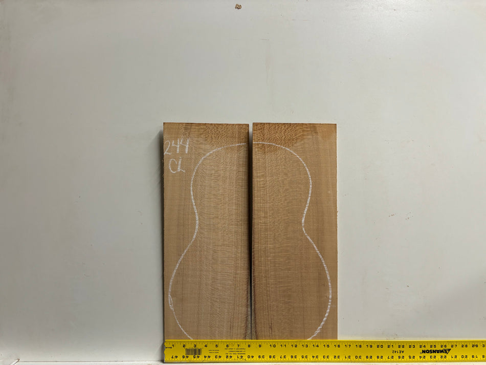 Juego de fondo y aros de guitarra de grado AAAA Dreadnought de palisandro de la India Oriental #61 