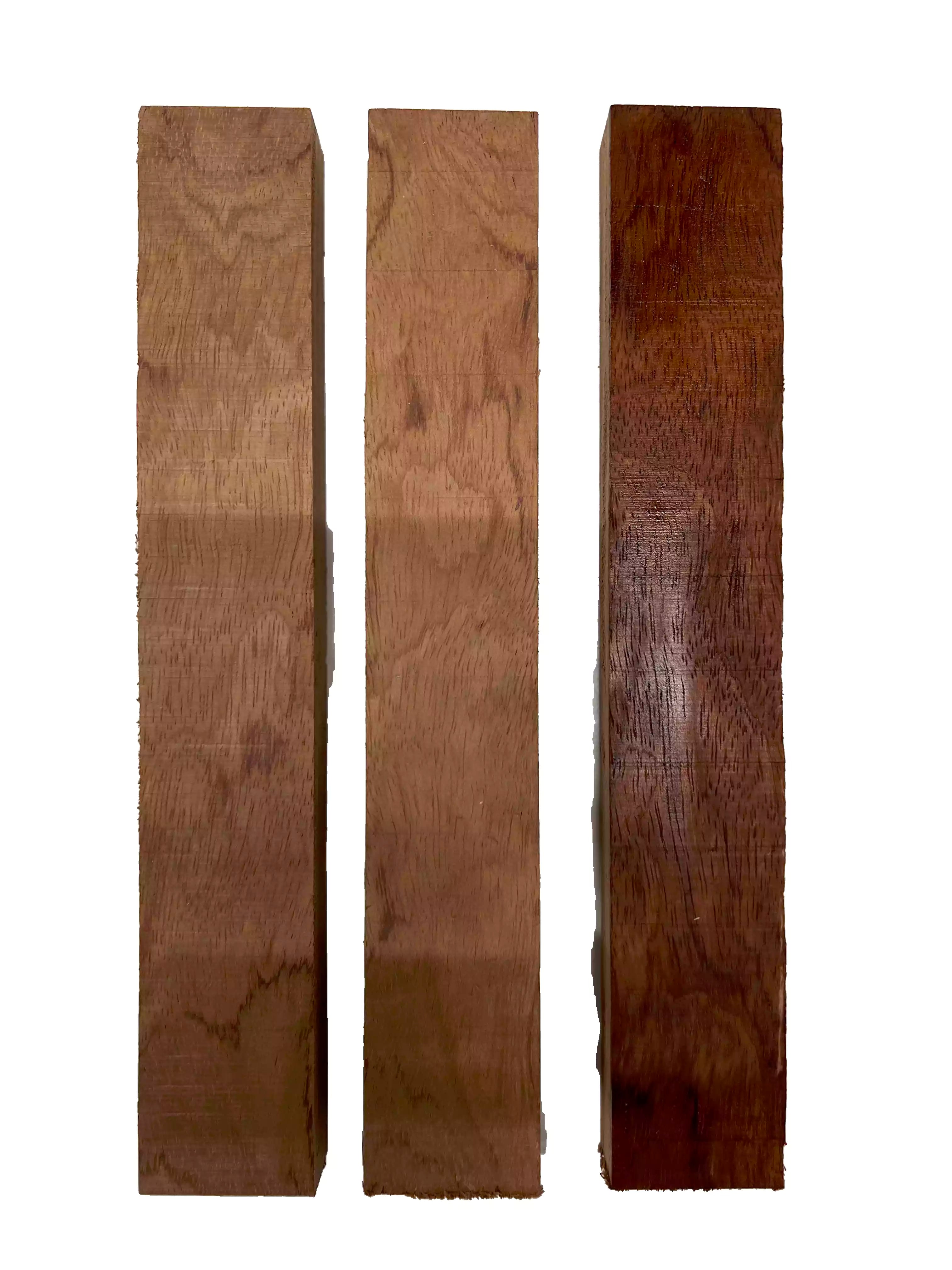 Pack of 3, Bubinga Thin Stock Three Dimensional Lumber Board 12" x 2" x 7/8" #21 - Exotic Wood Zone - Buy online Across USA 