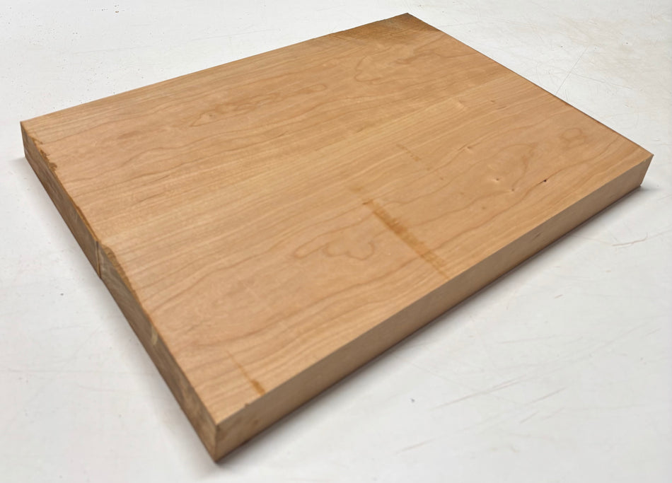 Cherry Guitar Body Blank - 21" x 15" x 1-3/4" (2 Pcs Glued) #09
