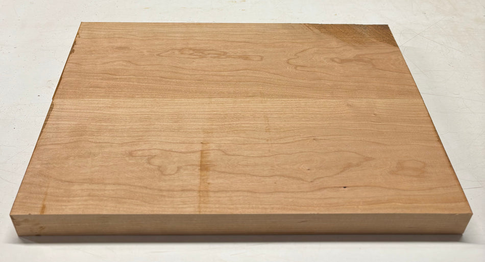 Cherry Guitar Body Blank - 21" x 15" x 1-3/4" (2 Pcs Glued) #09