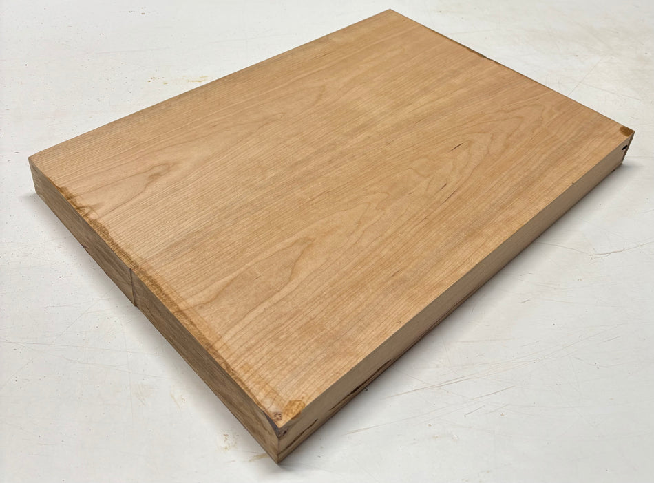 Cherry Guitar Body Blank - 21" x 15" x 1-7/8" (2 Pcs Glued) #10