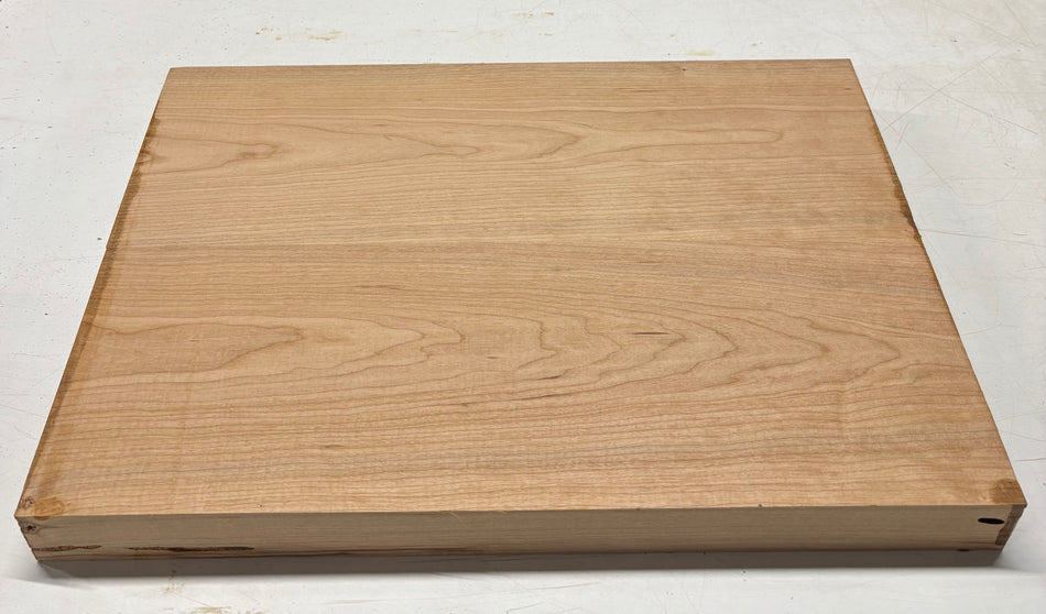 Cherry Guitar Body Blank - 21" x 15" x 1-7/8" (2 Pcs Glued) #10