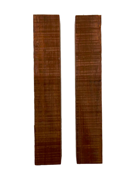 Pack of 2, Padauk Hardwood Turning Square Wood Blank 12" x 2" x 1-1/2" #32 - Exotic Wood Zone - Buy online Across USA 