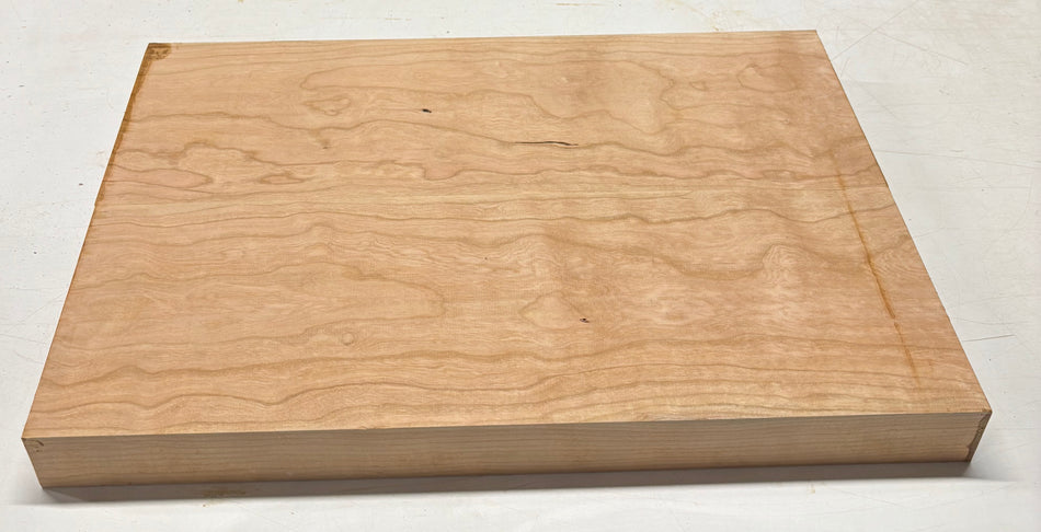 Cherry Guitar Body Blank - 21" x 14-1/2" x 1-7/8" (2 Pcs Glued) #14