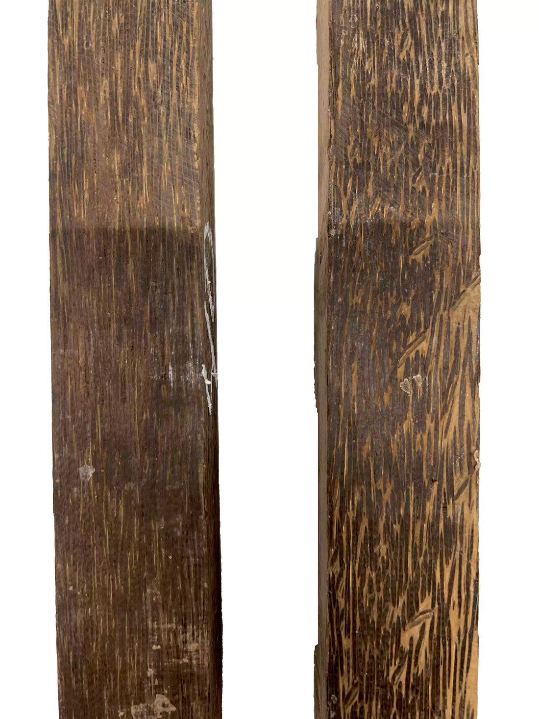 Pack of 2, Black Palm Hardwood Turning Square Wood Blanks 12&quot; x 1-5/8&quot; x 1-5/8&quot; 