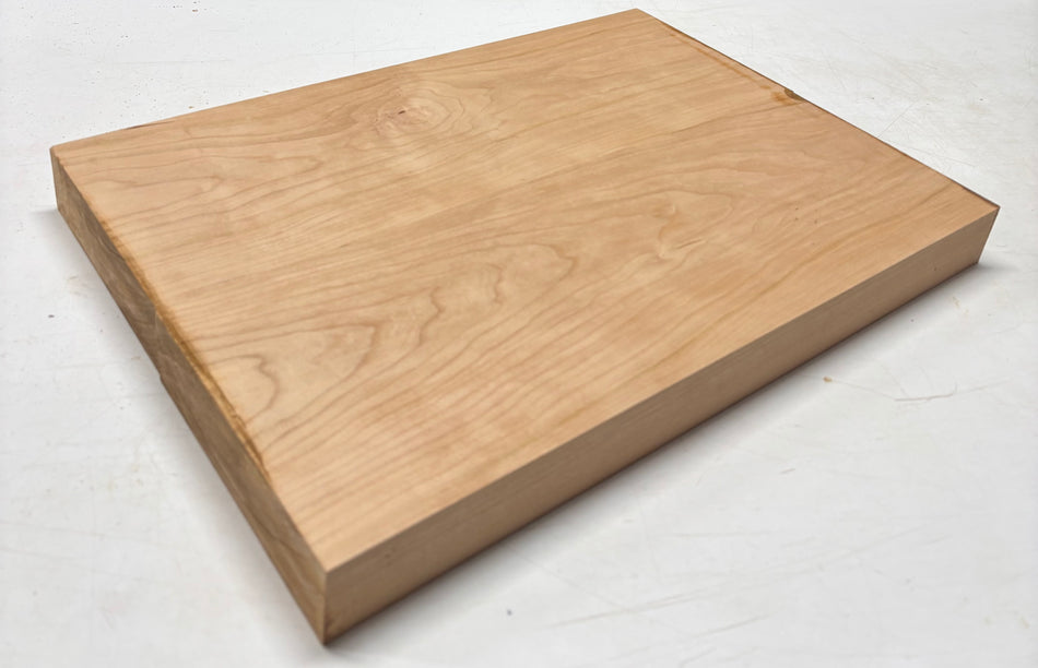 Cherry Guitar Body Blank - 21" x 15" x 1-7/8" (2 Pcs Glued) #15