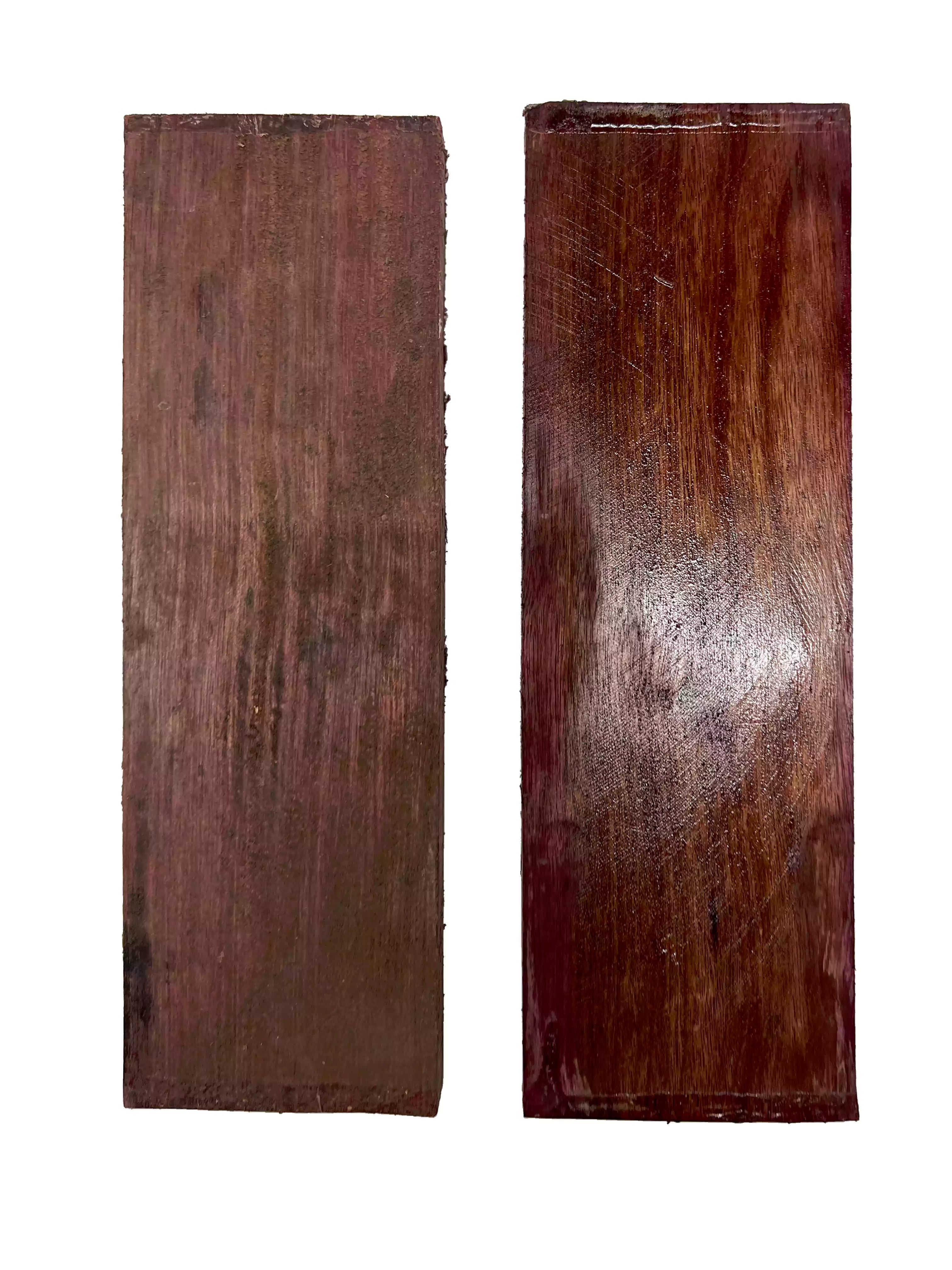 Pack of 2, Purpleheart Thin Stock Three Dimensional Lumber Board 12" x 4" x 3/4" #42 - Exotic Wood Zone - Buy online Across USA 