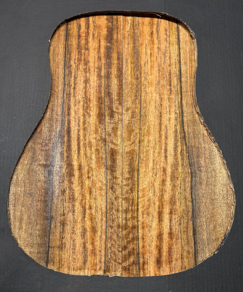 Flame Chocolate Mango Classical Guitar Back and Side Set #1009