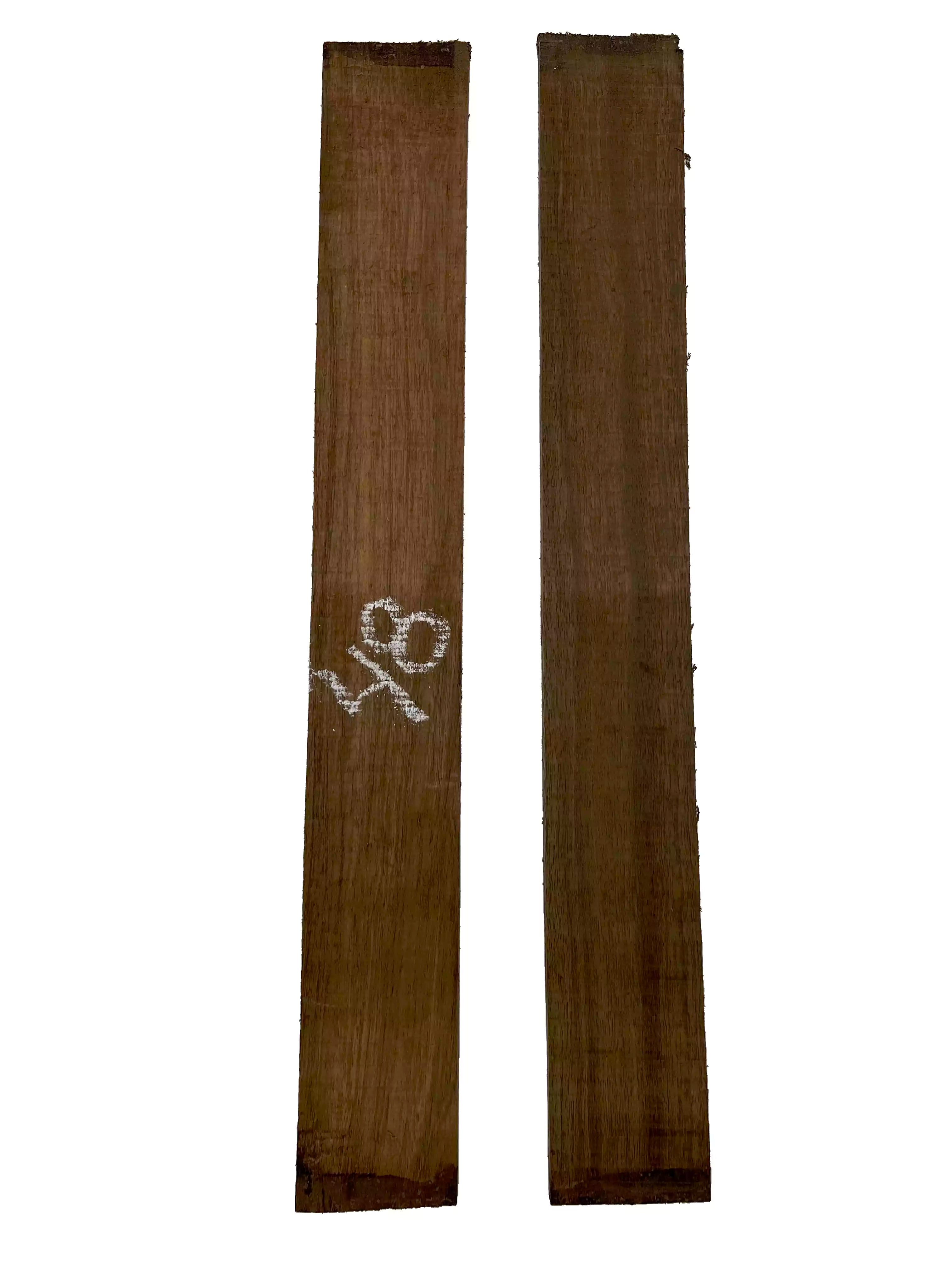 Pack of 2, Laurel Electric/Bass Guitar Wood Fingerboard Blanks 21" x 2-3/4" x 3/8" #48 - Exotic Wood Zone - Buy online Across USA 