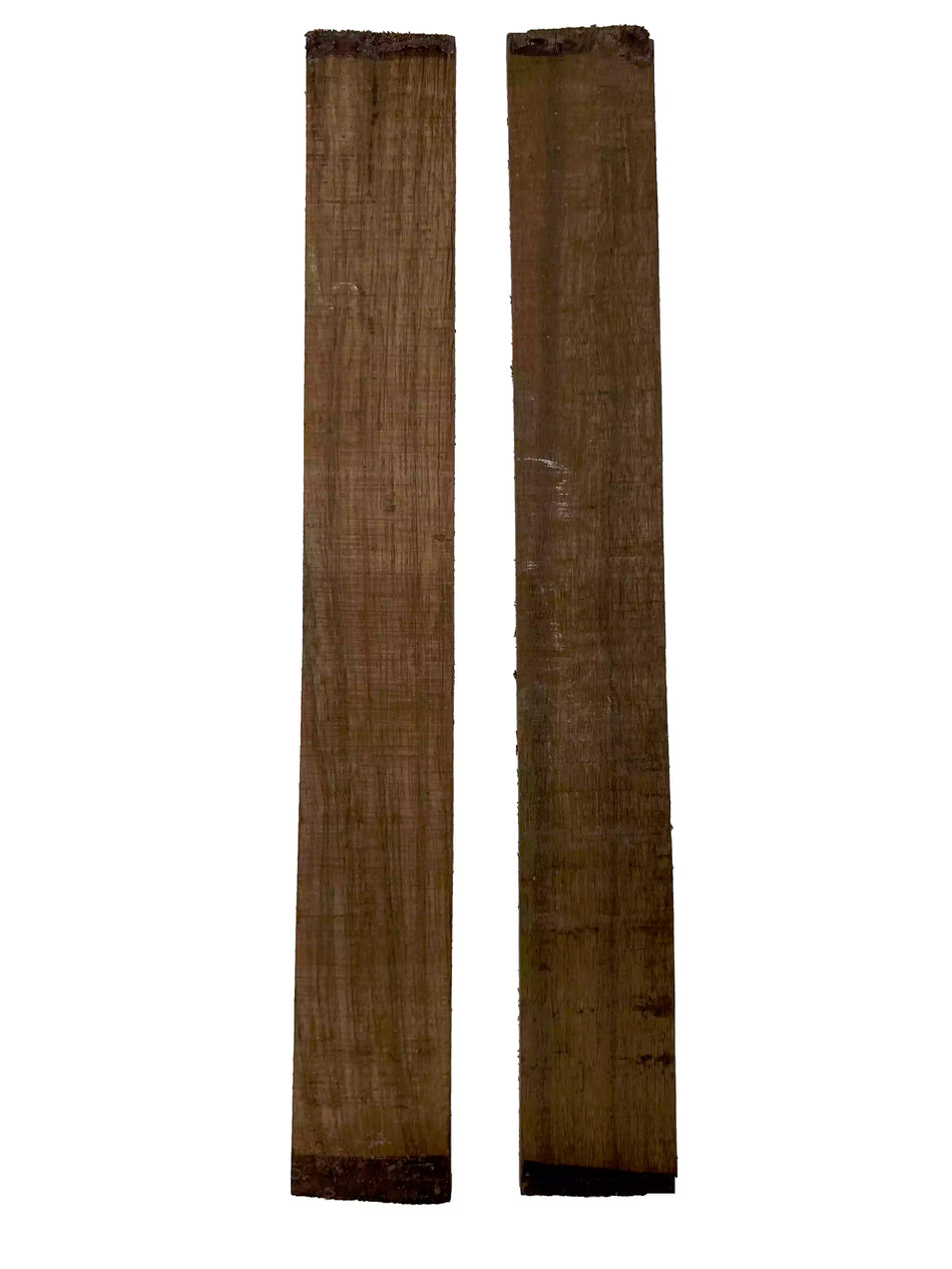 Pack of 2, Laurel Electric/Bass Guitar Wood Fingerboard Blanks 21" x 2-3/4" x 3/8" #48 - Exotic Wood Zone - Buy online Across USA 