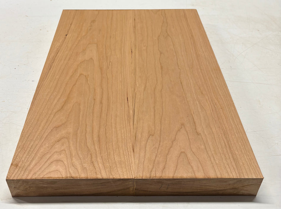 Cherry Guitar Body Blank - 21" x 15" x 1-3/4" (2 Pcs Glued) #19