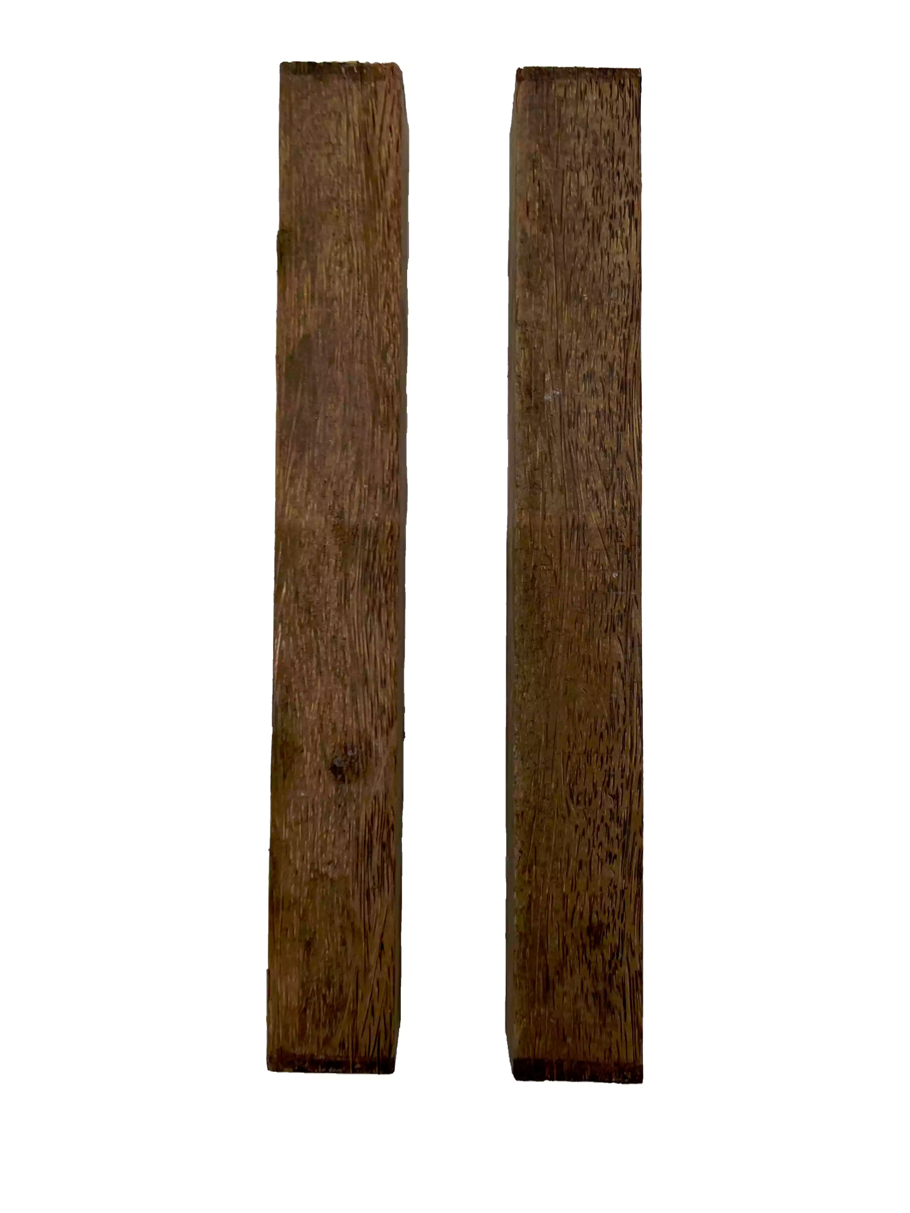 Pack of 2, Red Palm Hardwood Turning Square Wood Blanks 12" x 1-1/2" x 1-1/2" #54 - Exotic Wood Zone - Buy online Across USA 