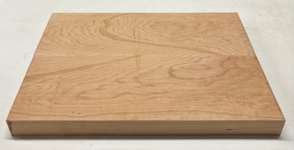 Cherry Guitar Body Blank - 21" x 15" x 1-3/4" (2 Pcs Glued) #20