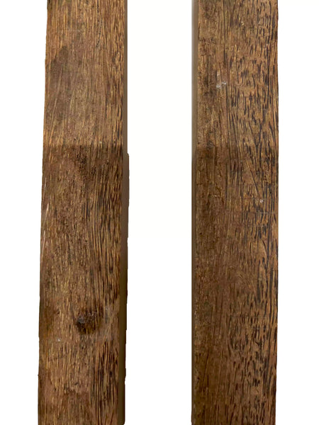 Pack of 2, Red Palm Hardwood Turning Square Wood Blanks 12" x 1-1/2" x 1-1/2" #54 - Exotic Wood Zone - Buy online Across USA 