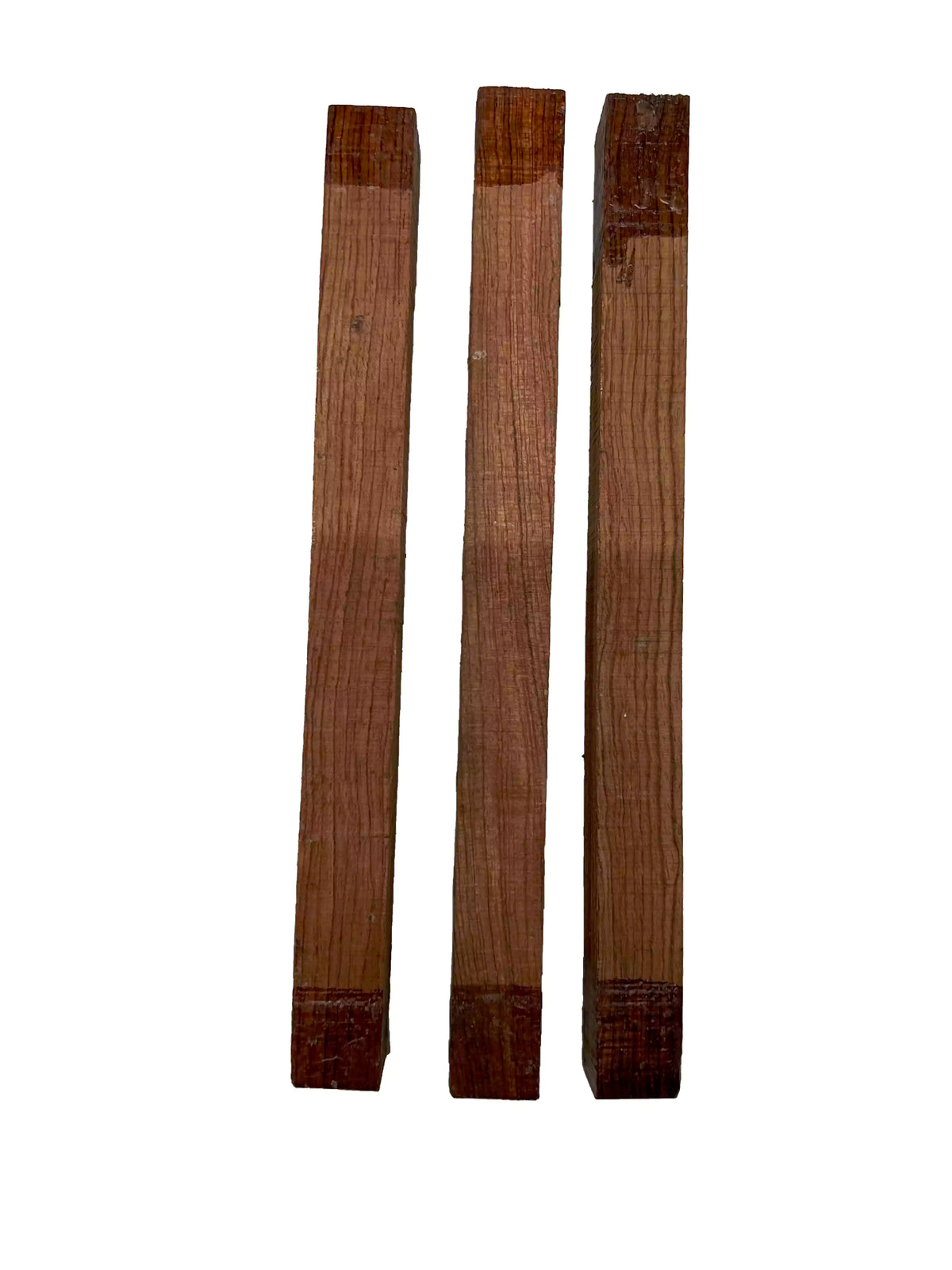 Pack of 3, Bubinga Hardwood Turning Square Wood Blanks 12" x 1" x 1" #55 - Exotic Wood Zone - Buy online Across USA 