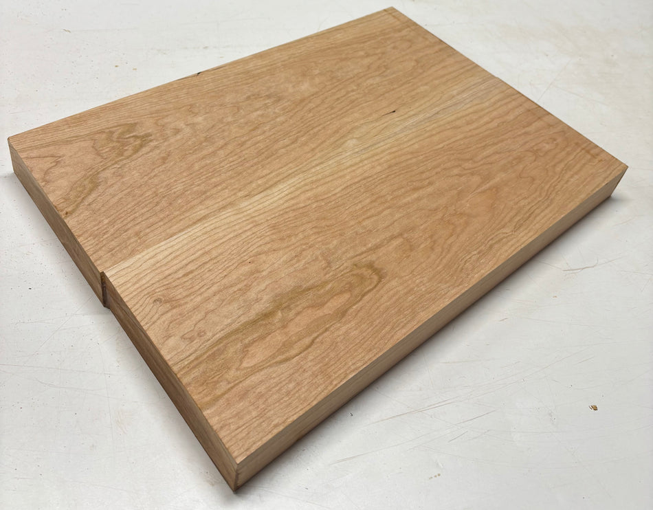 Cherry Guitar Body Blank - 21" x 15" x 1-3/4" (2 Pcs Glued) #21