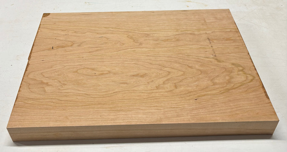 Cherry Guitar Body Blank - 21" x 15" x 1-7/8" (2 Pcs Glued) #23
